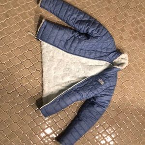 Kids reversible north face jacket